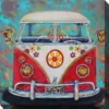 Hippy Van Outdoor Wall Art,