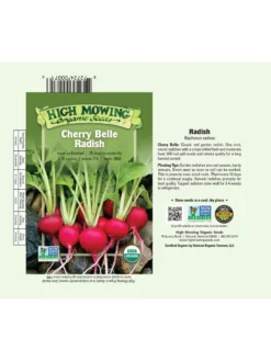 Cherry Belle Radish Organic Seeds -Deals The Garden & Yard Store 8610352 01v