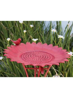 Sunflower Birdbath -Deals The Garden & Yard Store 8610560 03v