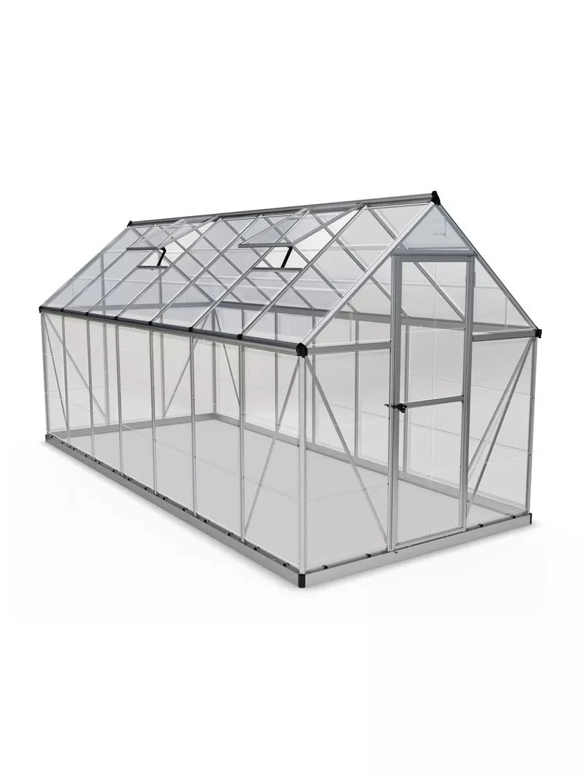 Canopia® By Palram Harmony™ Greenhouse, 6' X 14' 1 Canopia® By Palram Harmony™ Greenhouse, 6' X 14'