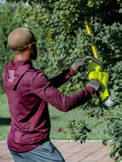 Sun Joe 24V-HT22-LTE 24-Volt ION+ Cordless Hedge Trimmer Kit | 22-Inch | W/ 2.0-Ah Battery And Charger -Deals The Garden & Yard Store 8610657 07v