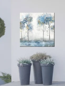 Glimmering Mist Outdoor Wall Art