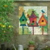 Three Neighbors Outdoor Wall Art