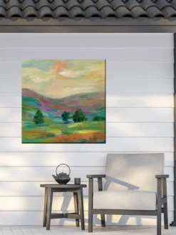 Fields Afar Outdoor Wall Art