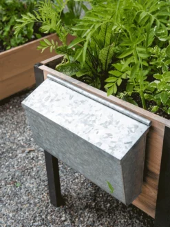 Galvanized Garden Tool Storage Box 9 Galvanized Garden Tool Storage Box -Deals The Garden & Yard Store 8610811 GalvanizedToolStorageBox gif