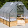 Garden In A Box With Greenhouse, 8' X 8'