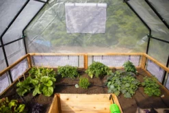Garden In A Box With Greenhouse, 8' X 8' -Deals The Garden & Yard Store 8611033 04V jpg