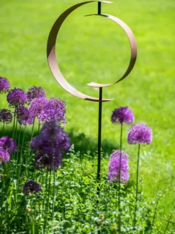 Corten Circle Garden Sculpture -Deals The Garden & Yard Store 8611061 153 tif