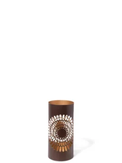 Dahlia Blossom Punched Metal Lanterns -Deals The Garden & Yard Store 8611067 0681 tif