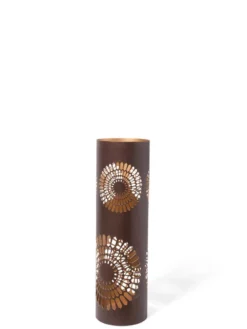 Dahlia Blossom Punched Metal Lanterns -Deals The Garden & Yard Store 8611068 0679 tif