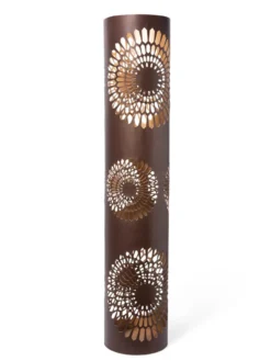 Dahlia Blossom Punched Metal Lanterns -Deals The Garden & Yard Store 8611069 0677 tif