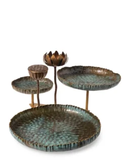 Water Lily Station Birdbath -Deals The Garden & Yard Store 8611102 5860 tif