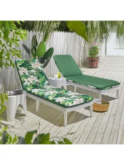 Outdoor Decor™ Chaise Lounge Cushions, 22" X 73" -Deals The Garden & Yard Store 8611127 106v grli outdoor chaise lounge cushion 22x73 green lily