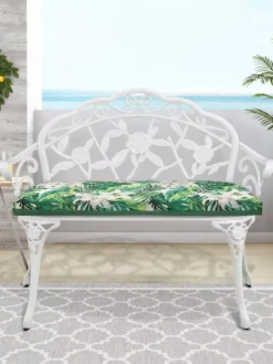 Outdoor Decor™ Bench Cushions, 18" X 48" -Deals The Garden & Yard Store 8611128 104V GRLI tif