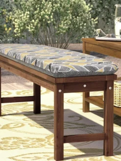 Outdoor Decor™ Bench Cushions, 18" X 48" -Deals The Garden & Yard Store 8611128 106V CTLV tif
