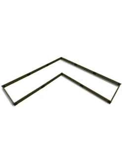 L-Shaped Composite Raised Bed, 12'x12' With 1" Boards -Deals The Garden & Yard Store 8611162 02v l shaped raised garden beds 12 x 12 with 1 inch boards uptown brown