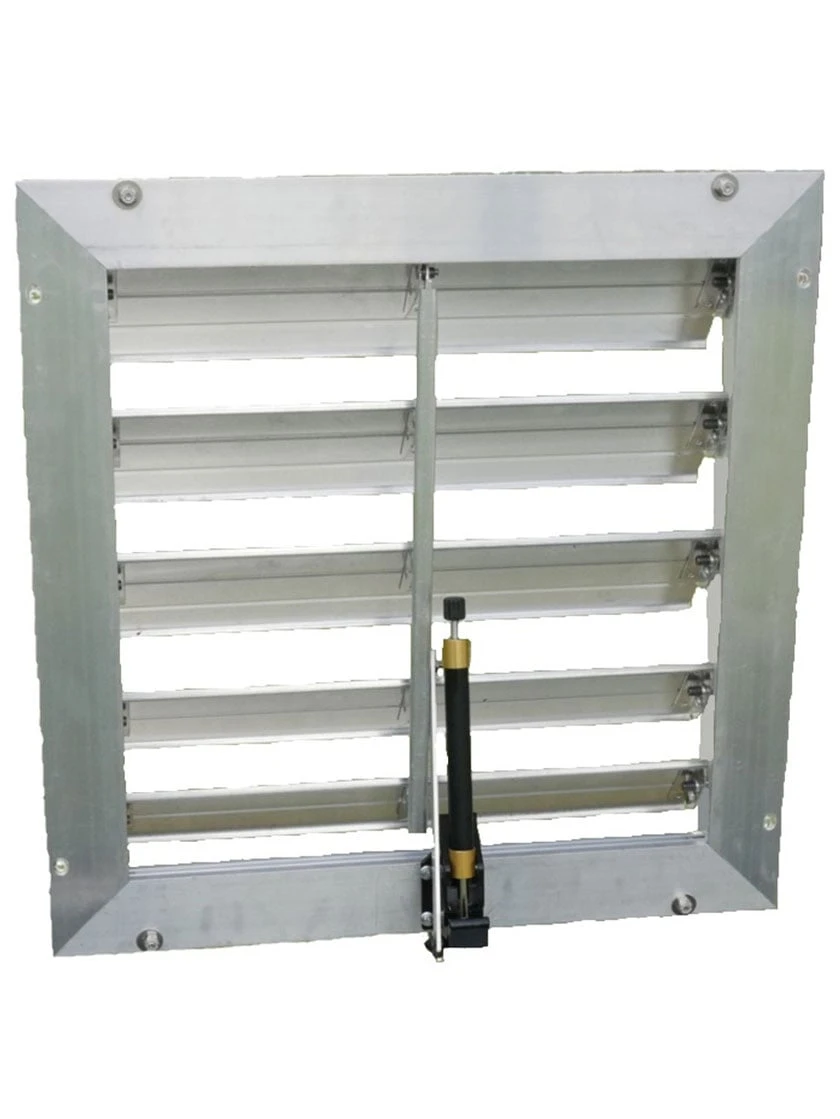 Monticello Greenhouse 18" Louver Wall Mounted Window With Solar Powered Opener 1 Monticello Greenhouse 18" Louver Wall Mounted Window With Solar Powered Opener