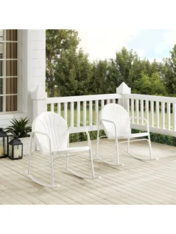 Crosley Griffith 2-piece Outdoor Rocking Chair Set -Deals The Garden & Yard Store 8611577 wt 40v