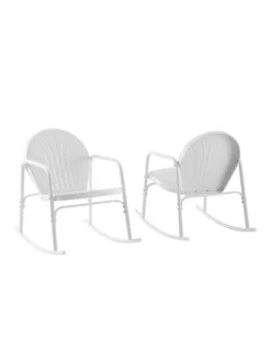 Crosley Griffith 2-piece Outdoor Rocking Chair Set -Deals The Garden & Yard Store 8611577 wt 42v