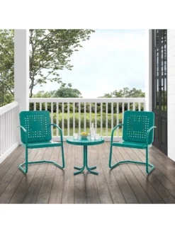 Crosley Bates 3-piece Outdoor Dining Chair Set -Deals The Garden & Yard Store 8611583 tu 14v