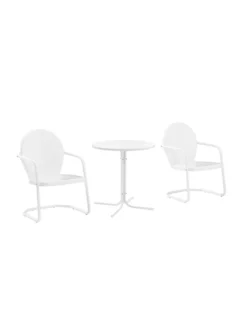 Crosley Griffith 3-piece Outdoor Bistro Set -Deals The Garden & Yard Store 8611589 wt 33v
