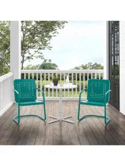 Crosley Bates 3-piece Outdoor Bistro Set -Deals The Garden & Yard Store 8611590 tu 12v