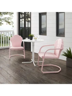 Crosley Tulip 3-piece Outdoor Bistro Set -Deals The Garden & Yard Store 8611591 pi 17v