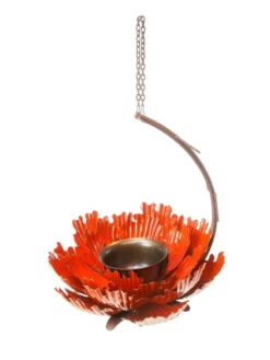 Desert Steel Sunset Peony Bird Feeder -Deals The Garden & Yard Store 8611637 02v