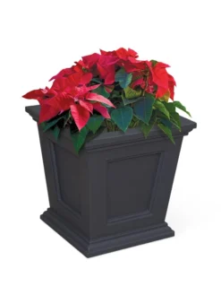Fairfield Self-Watering Square Planter, 16” X 16” -Deals The Garden & Yard Store 8611695 13V tif