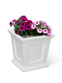 Fairfield Self-Watering Square Planter, 16” X 16” -Deals The Garden & Yard Store 8611695 16V tif
