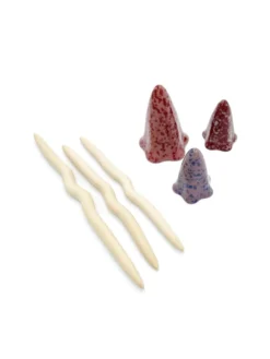 Potting Shed Tinkling Toadstool Sculptures, Set Of 3 -Deals The Garden & Yard Store 8611730 spr 09v