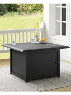 Crosley Dante Metal Fire Table -Deals The Garden & Yard Store 8611944 03v