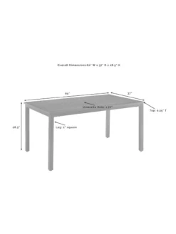 Crosley Kaplan Dining Set -Deals The Garden & Yard Store 8611954 10v
