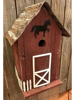 Summitville Stable Bird House -Deals The Garden & Yard Store 8612121 01v