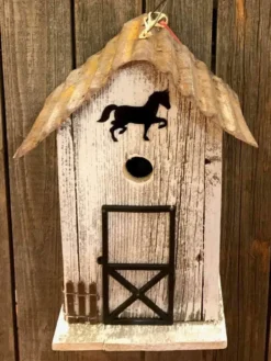 Summitville Stable Bird House -Deals The Garden & Yard Store 8612121 03v