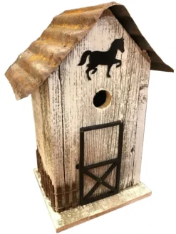 Summitville Stable Bird House -Deals The Garden & Yard Store 8612121 04v