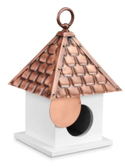 Bird House Bungalow With Copper Roof -Deals The Garden & Yard Store 8612197 02v