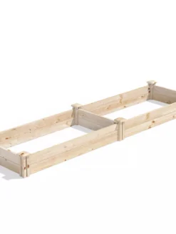 Pine Raised Garden Bed, 2' X 8' -Deals The Garden & Yard Store 8612243 03V jpg