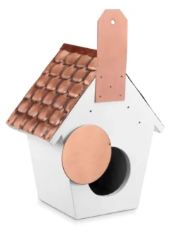 Classic Cottage Bird House With Copper Roof -Deals The Garden & Yard Store 8612273 02v
