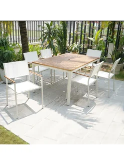Braylee 7 Pc Outdoor Dining Set -Deals The Garden & Yard Store 8612276 02v