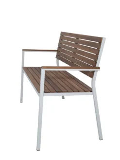 Braylee Metal And Wood Garden Bench -Deals The Garden & Yard Store 8612284 03v