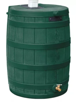 Rain Wizard 50 Gallon Rain Barrel -Deals The Garden & Yard Store 8612311 02V jpg