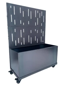 Nice Corten Trough Planters With Privacy Screen -Deals The Garden & Yard Store 8612382 01V png