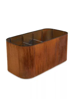 Birdies™ Corten Steel Modular Raised Beds -Deals The Garden & Yard Store 8612421 290 birdies corten steel modular raised bed tall