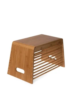 Bamboo Garden Stool And Basket Combo -Deals The Garden & Yard Store 8612425 320 tif