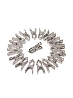 Metal Medium Garden Clips 2.25", Set Of 18 5 Metal Medium Garden Clips 2.25", Set Of 18 -Deals The Garden & Yard Store 8612443 0032 metal medium garden clips set of 18