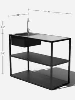 Veradek Stainless Steel Outdoor Kitchen Series Counter Sink -Deals The Garden & Yard Store 8612469 16v 1