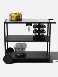 Veradek Stainless Steel Outdoor Kitchen Series Bar Cart -Deals The Garden & Yard Store 8612470 19v