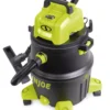 Sun Joe® 12-Gal 1200W 6.5 Pk HP Wet/Dry Shop Vac, HEPA Filtration, Wheeled W/Attachments