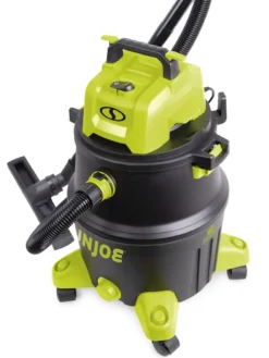 Sun Joe® 12-Gal 1200W 6.5 Pk HP Wet/Dry Shop Vac, HEPA Filtration, Wheeled W/Attachments